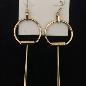 TrIna Turk Drop Earrings. New on card. MSRP $78.